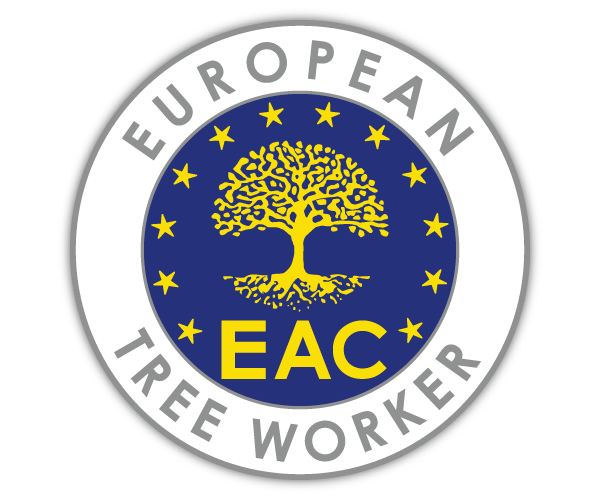 Keurmerk European Tree Worker van de European Arboricultural Council (EAC).